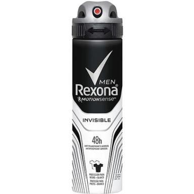DESODORANTE ANTITRANSPIRANTE AEROSOL REXONA MEN INVISIBLE 150ML