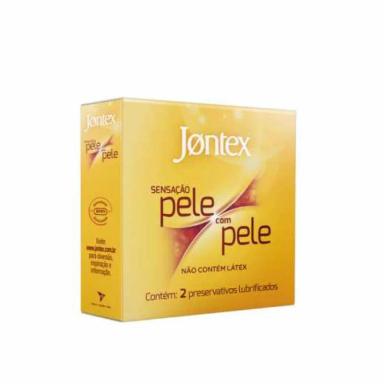 PRESERVATIVO JONTEX SENSACãO PELE COM PELE 2 - UNIDADES