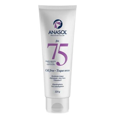 ANASOL FPS 75 PROTETOR SOLAR OIL FREE- 120G