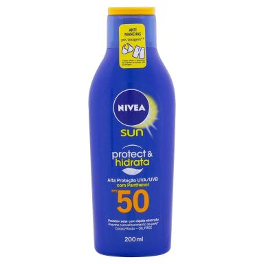 PROTETOR SOLAR NIVEA SUN PROTECT &amp;amp;AMP; HIDRATA FPS50 200ML