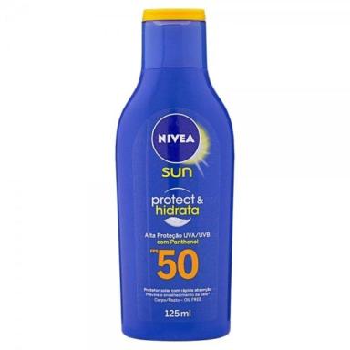 PROTETOR SOLAR NIVEA SUN PROTECT &amp;amp;AMP; HIDRATA FPS50 125ML
