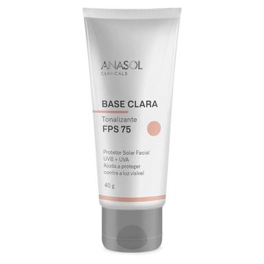 PROTETOR SOLAR BASE CLARA ANASOL CLINICALS FPS75 COM 40G