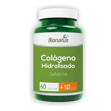 BIONATUS GELATINA COLÁGENO HIDROLISADO 70 CÁPSULAS