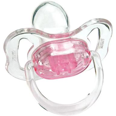 CHUPETA KUKA CRISTAL COLOR BICO TAMANHO 2 (6+ MESES) ROSA