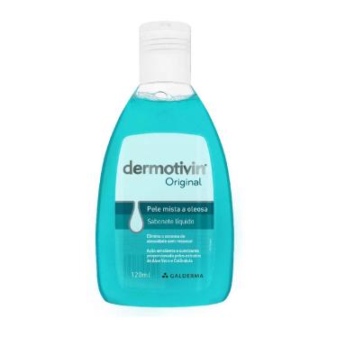 DERMOTIVIN ORIGINAL PELE MISTA A OLEOSA 120ML