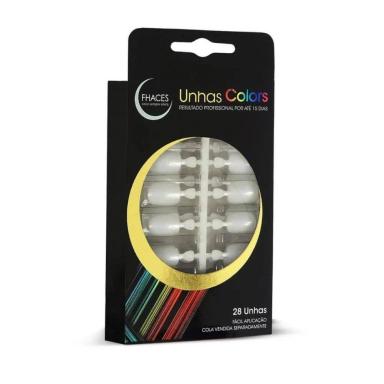 UNHA FHACES U3057 PÉROLA 28 PEÇAS