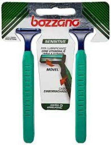 APARELHO BOZZANO SENSITIVE 2 LAMINAS 2 UNIDADES