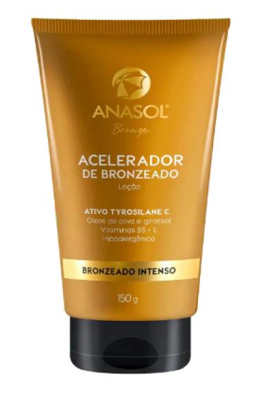 ANASOL ACELERADOR DE BRONZEADO LOÇÃO- 150G