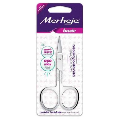 TESOURA PARA UNHAS MERHEJE PONTA RETA