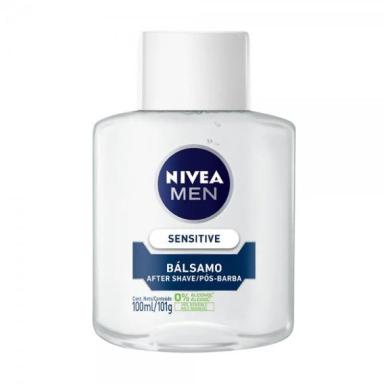 LOÇÃO BÁLSAMO PÓS-BARBA NIVEA MEN SENSITIVE 100ML