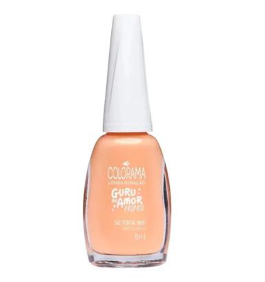 ESMALTE COLORAMA GURU DO AMOR PRóPRIO COR SE TOCA, BB! CINTILANTE 8ML
