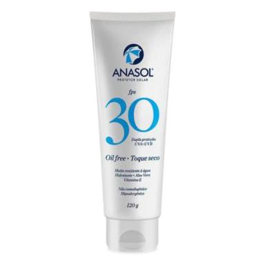 PROTETOR SOLAR ANASOL TOQUE SECO FPS30 120G