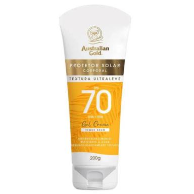 PROTETOR SOLAR CORPORAL AUSTRALIAN GOLD GEL CREME FPS70 - 200G