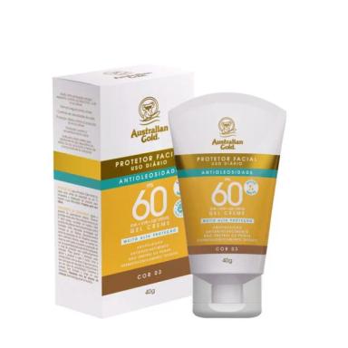 PROTETOR FACIAL GEL CREME COR 03 - AUSTRALIAN GOLD FPS60 – 40G