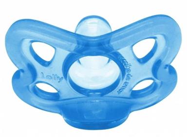 CHUPETA LOLLY 100% SILICONE GIRL AZUL 1 UNIDADE TAMANHO 1 (0 A 6 MESES)
