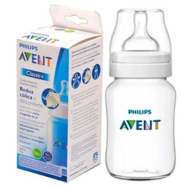 MAMADEIRA PHILIPS AVENT CLÁSSICA ANTI-CÓLICA 260 ML