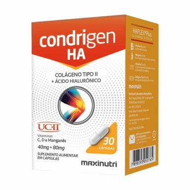 CONDRIGEN H.A COLáGENO TIPO 2 ACIDO HIALURôNICO MAXINUTRI