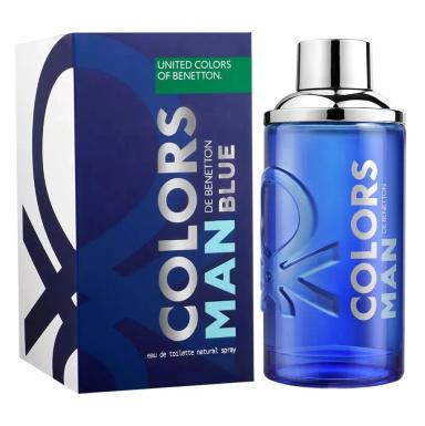 Colors Man Blue Benetton Eau de Toilette - Perfume Masculino 200ml
