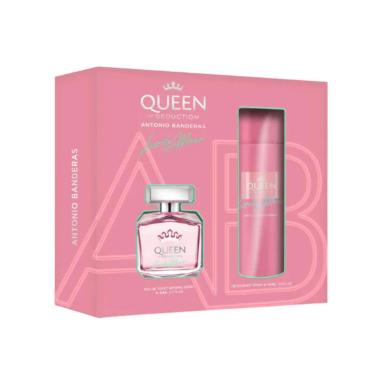 ANTONIO BANDERAS QUEEN OF SEDUCTION LIVELY MUSE EDT (80ML+ DEO 150ML)