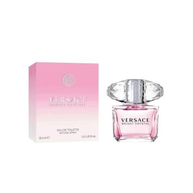 VERSACE BRIGHT CRYSTAL EDT - PERFUME FEMININO 90ML
