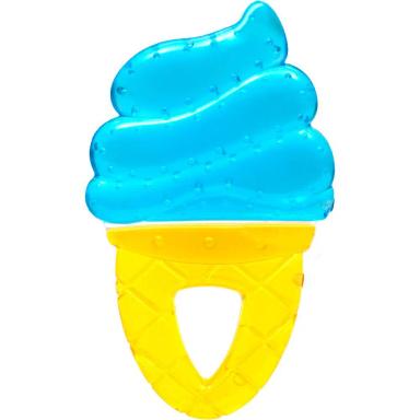 MORDEDOR BEBê COM ÁGUA SORVETE AZUL +4M - BUBA