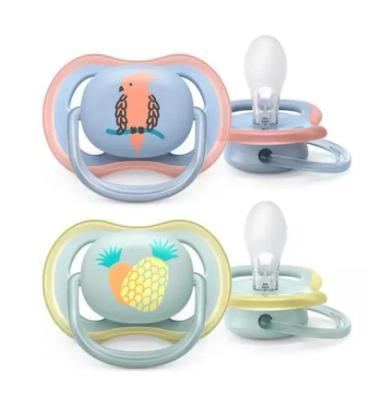 CHUPETA ULTRA AIR DUPLA DECORADA ABACAXI/ARARA  0-6 M