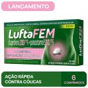 Luftafem Ibuprofeno 200mg + Paracetamol 500mg  6 comprimidos