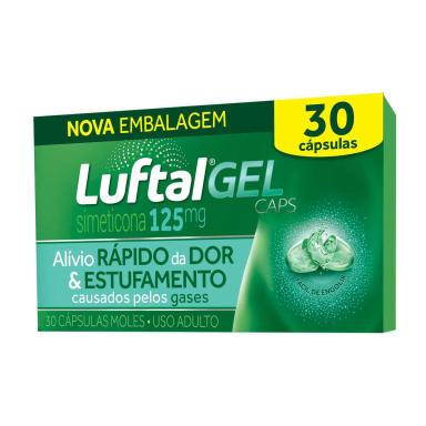 Luftal Gel Caps Simeticona 125mg 30 cápsulas