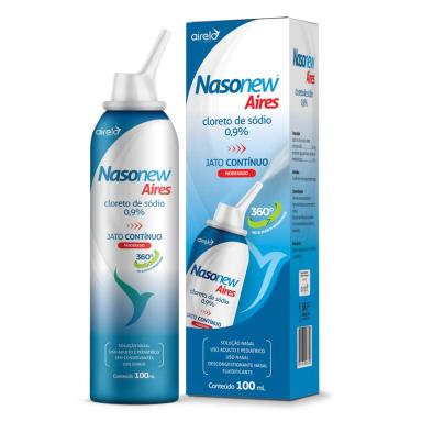 Nasonew Aires 0,9% Jato Contínuo Moderado Spray 100ml