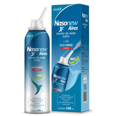 Nasonew Aires 0,9% Jato Forte Contínuo 100ml