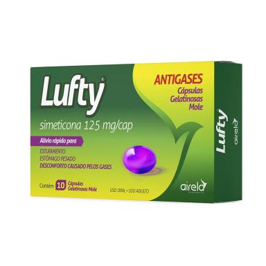Lufty 125mg - 10 Cápsulas Gelatinosas