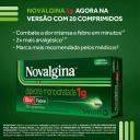 Analgésico e Antitérmico Novalgina 1g 20 comprimidos