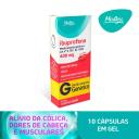 Ibuprofeno 400mg 10 cápsulas Medley Genérico