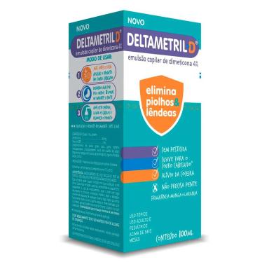 Deltametril D 4% Emulsão Capilar Frasco 100ml
