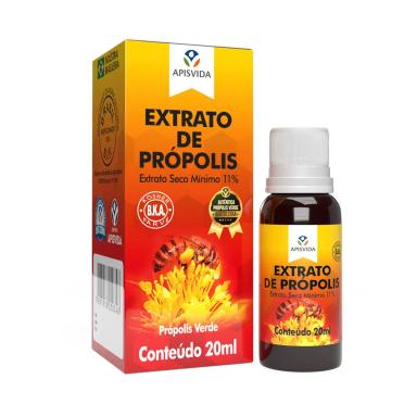 Extrato de Própolis Verde 11% Gotas 20ml