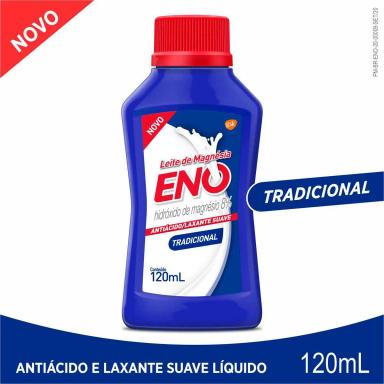 Leite de Magnésia Eno Sabor Tradicional Solução Oral 120ml