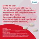 bwell Paracetamol 750mg 20 comprimidos