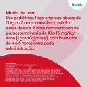 bwell Paracetamol 200mg/ml Tutti-Frutti Gotas 15ml