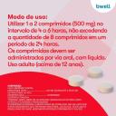 bwell Paracetamol 500mg 20 comprimidos