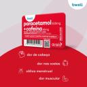 bwell Paracetamol 500mg + Cafeina 65mg 4 comprimidos