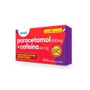 bwell Paracetamol 500mg + Cafeina 65mg 20 comprimidos