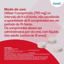 bwell Paracetamol 750mg 30 comprimidos