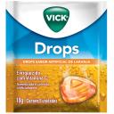 Pastilha Vick Drops Laranja 5 unidades
