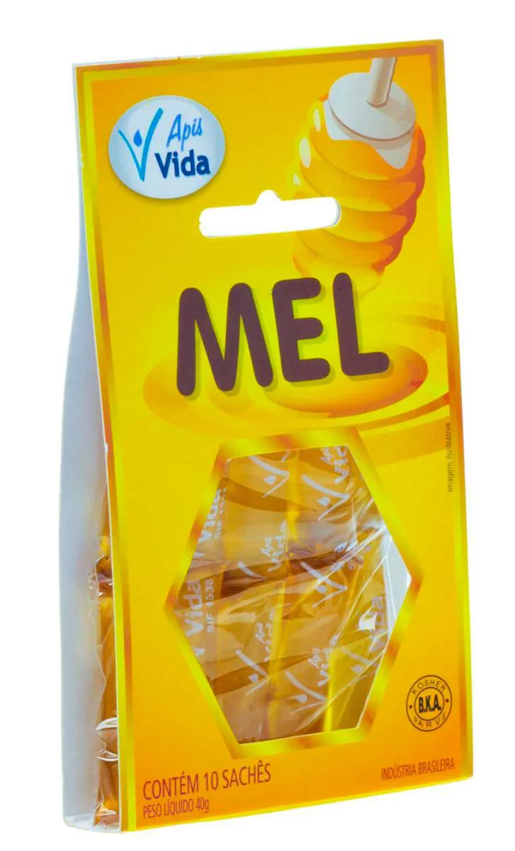 Mel de Laranjeira Apis Vida 10 sachês