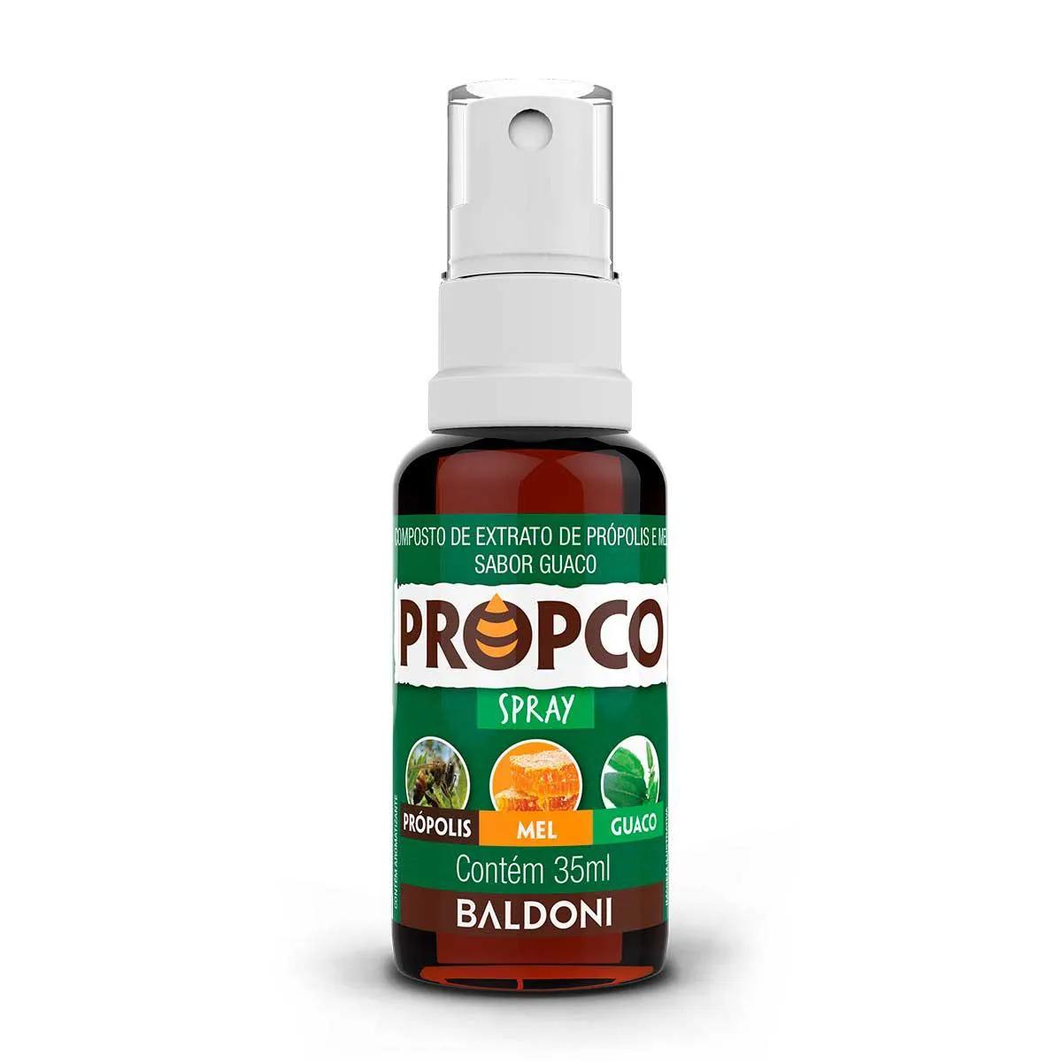 Spray para Garganta Composto de Extrato de Própolis e Mel Propco Sabor Guaco 35ml