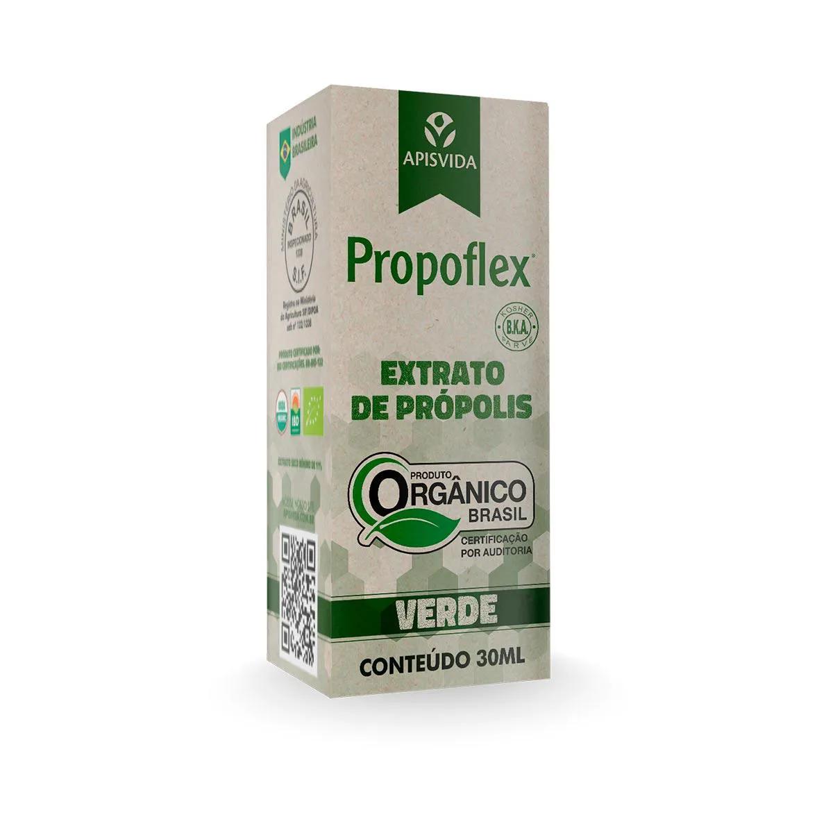 Extrato de Própolis Orgânico Apis Vida Propoflex Solução Gotas Solução Gotas 30ml