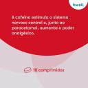 bwell Paracetamol 500mg + Cafeina 65mg 10 comprimidos