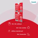 bwell Paracetamol 500mg + Cafeina 65mg 10 comprimidos