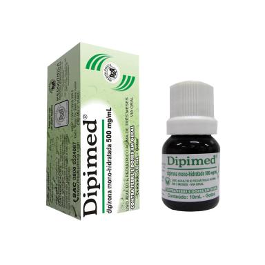 Dipimed Dipirona Monoidratada 500mg/ml Gotas 10ml
