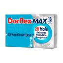 Dorflex Max Dipirona 600mg + Citrato de Orfenadrina 70mg + Cafeína 100mg 16 comprimidos